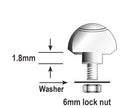 Fridge Base Plate Hardware Kit